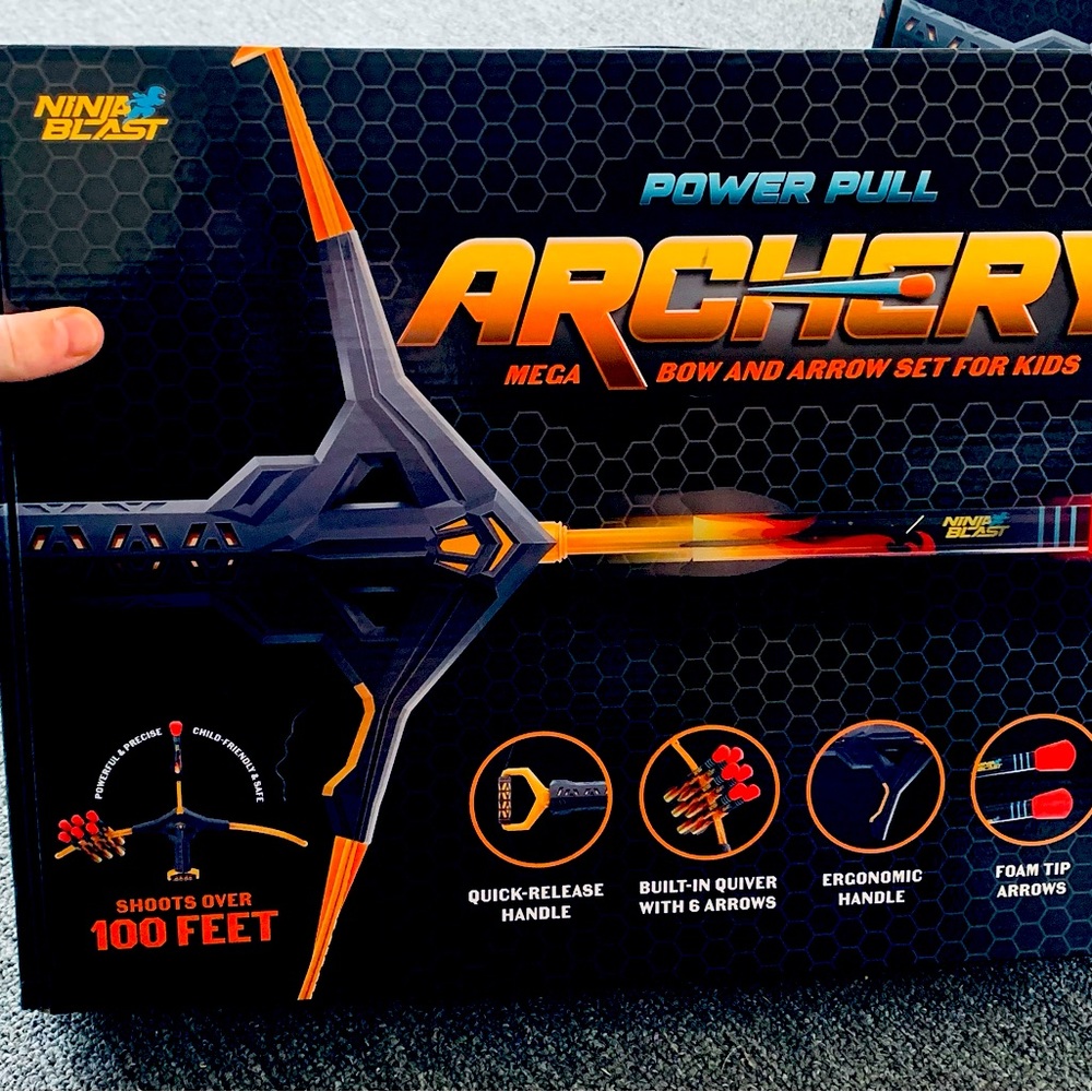 Ninja blast archery toy set